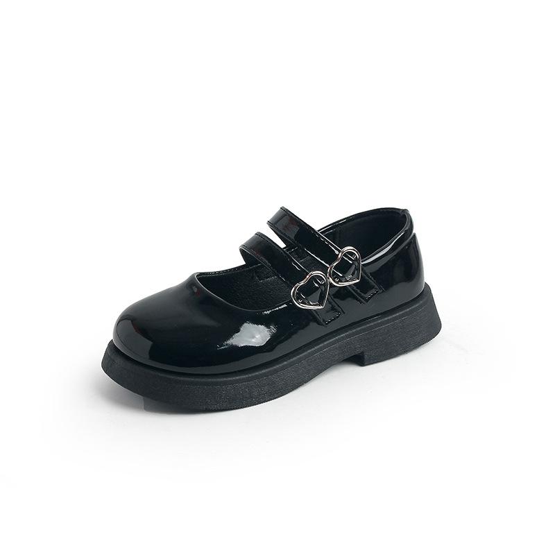 Spring and Autumn New Fashion Girls Comfortable Soft-soled Leather Shoes