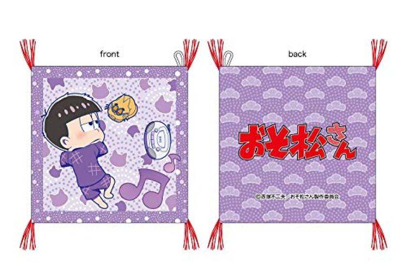 Charamyu 2nd Edition Zabuton Coaster Ichimatsu Single Item Osomatsu-san Ver.