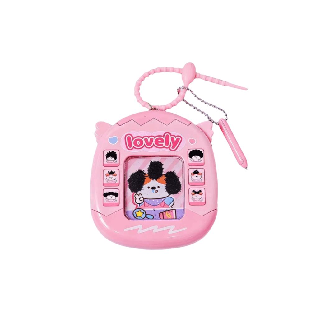 Funny DIY Hair Style Keychain Creative Animals Styling Pendant School Bag