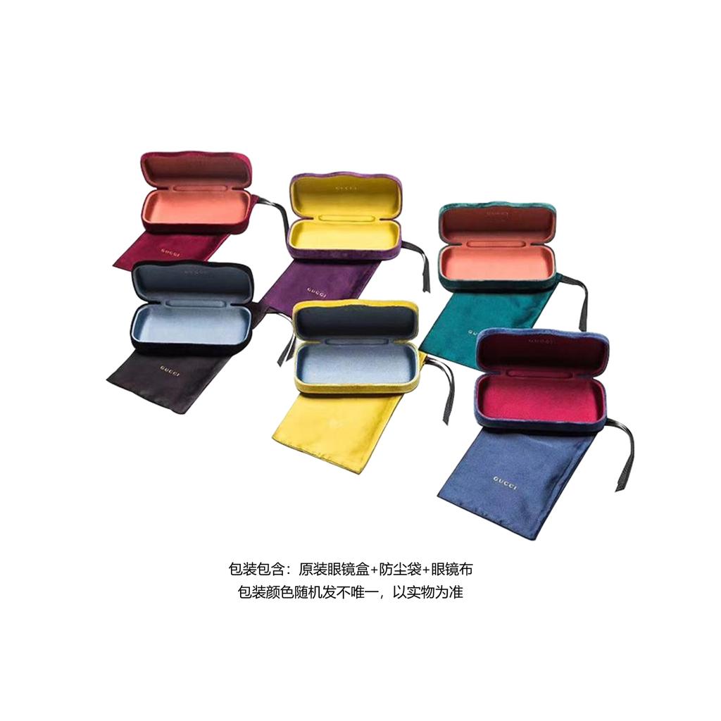 Gucci Lettering Plate Frame Square Sunglasses Men's Tortoiseshell