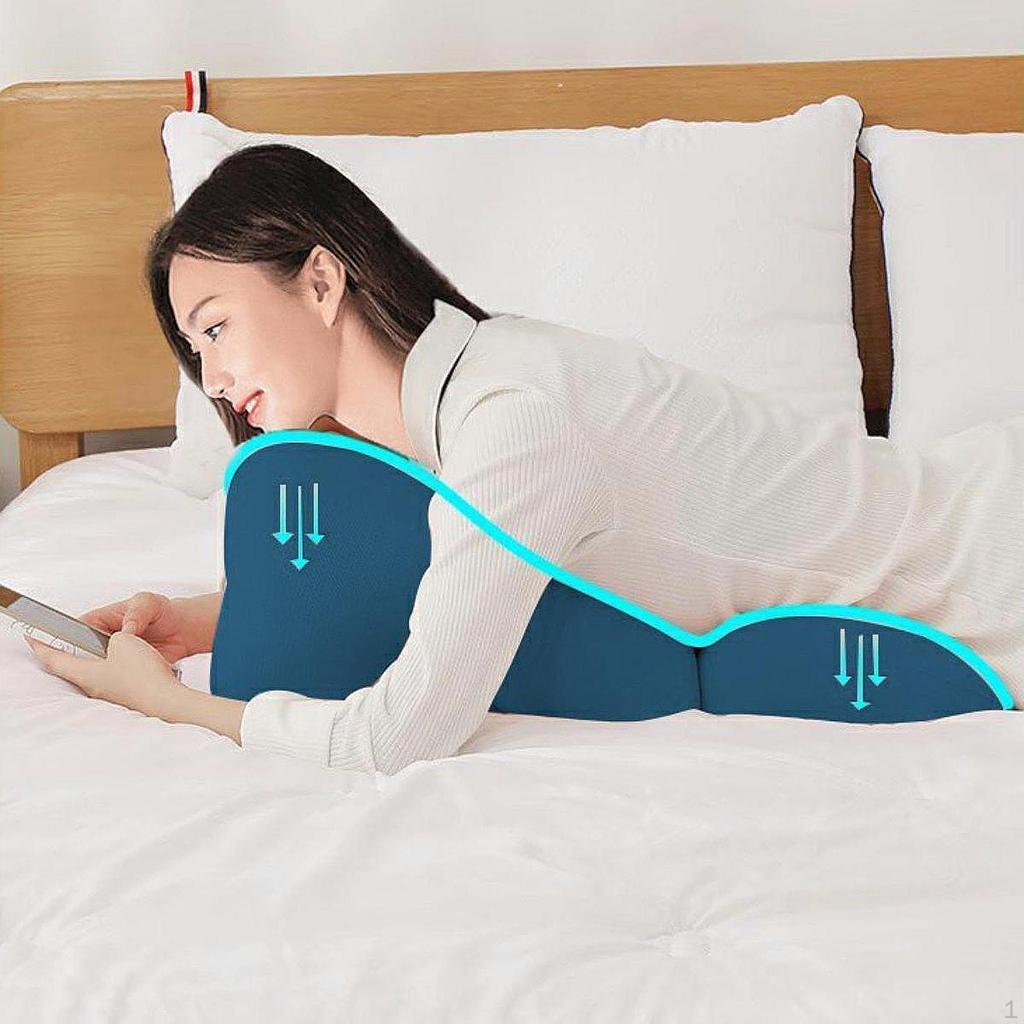 Comfortable Prone Cushion with Neck Support Designed for Reading At Home