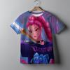 Y2K KPop Demon Hunters Kids T-shirt Cartoon Figure Printed Tops Tees Boys Girls Casual Short Sleeve Tshirt Children's Clothing