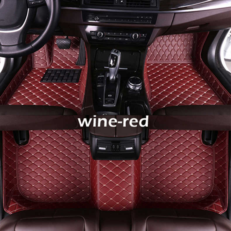 Custom 5 Seater Car Floor Mats for 2007 BMW 5 Series E39 E60 F10 G30 F90 Gran Turismo F07 5 Touring E39 E61 F11 G31 Car Floor Mats