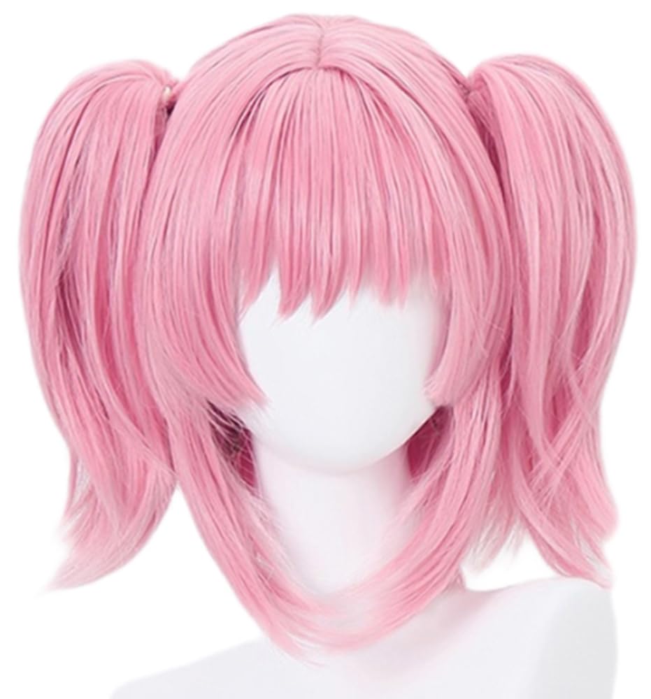 

Парик для косплея Мадоки Канаме, термостойкий, парик для маскировки, аксессуар для костюма унисекс, Хэллоуин, школьный фестиваль, мероприятие, парик для косплея