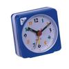 2pcs Travel Gradient Sound Table Bedside Clock Blue