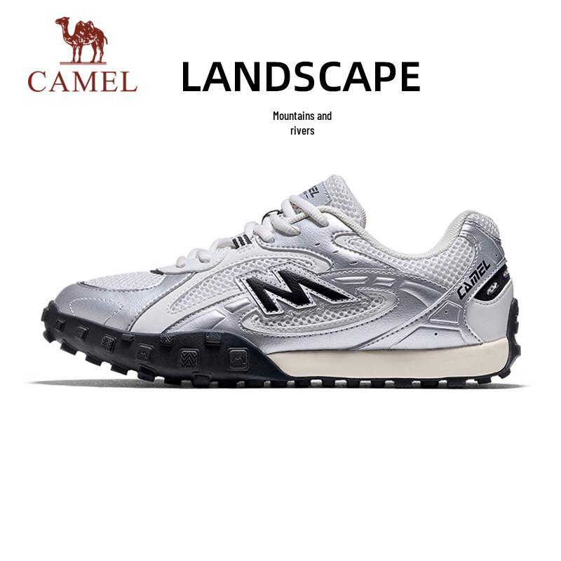 Camel Mountain & River Retro German Trainer Shoes EU 38