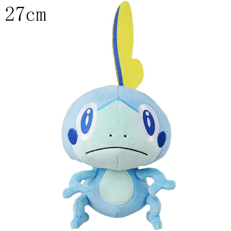 Scorbunny Sobble Grookey Plush Dynamax Eevee Rillaboom Cinderace Sword&Shield Stuffed Doll Kawaii Anime Toys Kid Gifts