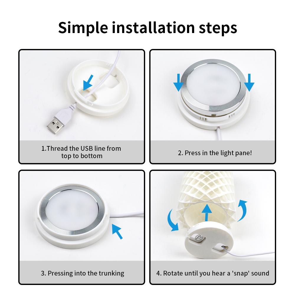 For Bambu Lab Adjustable Light Kit RGB LED Light Hardware Bambulab Light Kit 001 Led Light Parts DIY Model 3D Printer Accessory