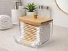 Bathroom Organizer Container for Ear Buds, Hygienic, Cosmetic