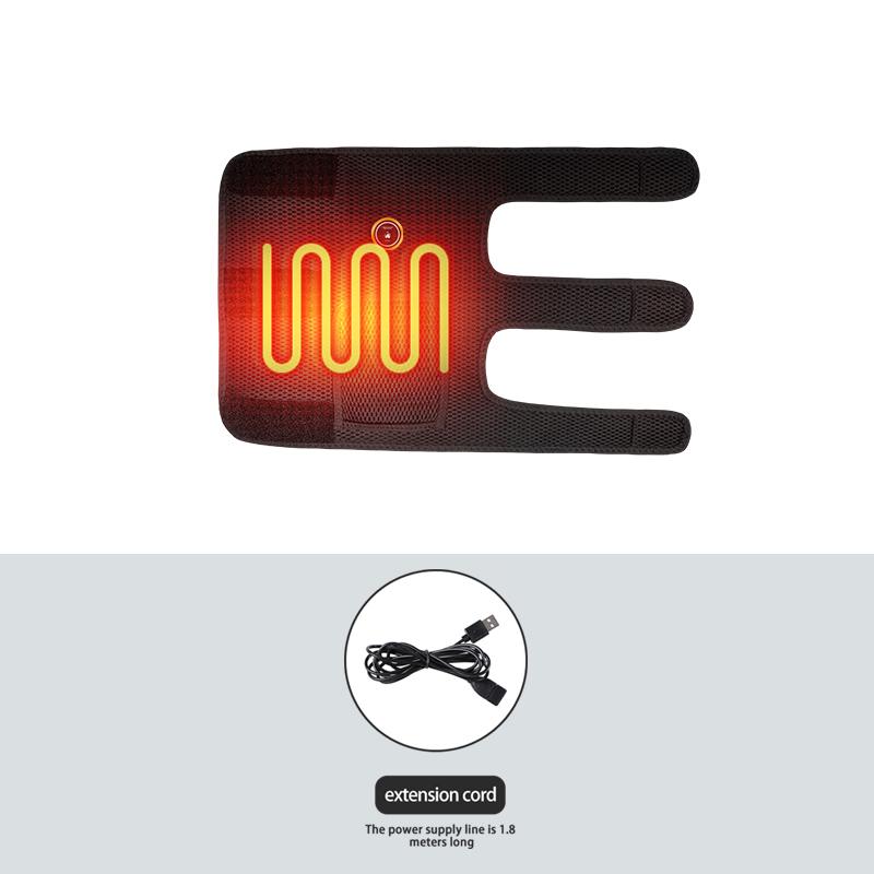 Electric Heated Elbow Massager Usb-Powered Joint Stiffness Pain Ease Tendonitis Tennis Elbow Relief Adjustable Fit Fits Arm Calf