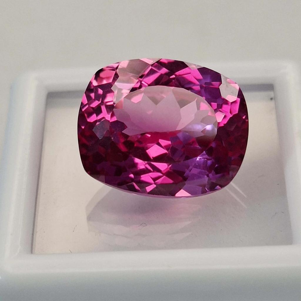 Stunning Pink Sapphire Natural Cushion Cut 14-16 Ct Certified Loose Gemstone