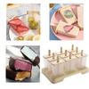 Square Shape Ice Cream Mold DIY Handmade Dessert Fruit Maker Reusable Ice Cube Tray Popsicle Home Ice Cream Maker KTY