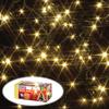Takasho Solar Illumination, 50 Bulbs, Champagne Gold [LGI-ST50C] Christmas Decorations, Outdoor LED Lights