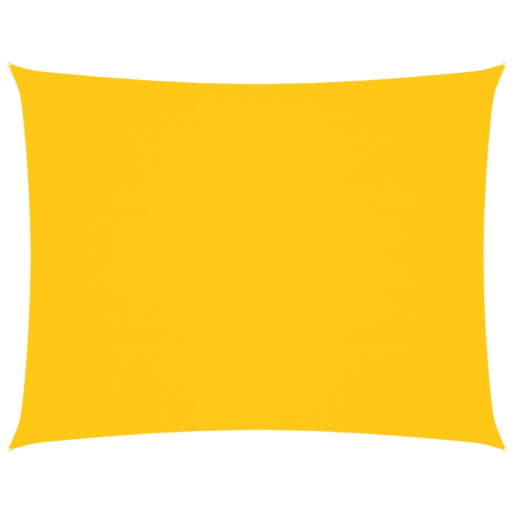 Rectangular Garden Sail, Oxford Fabric, 3.5X4.5 M, Yellow