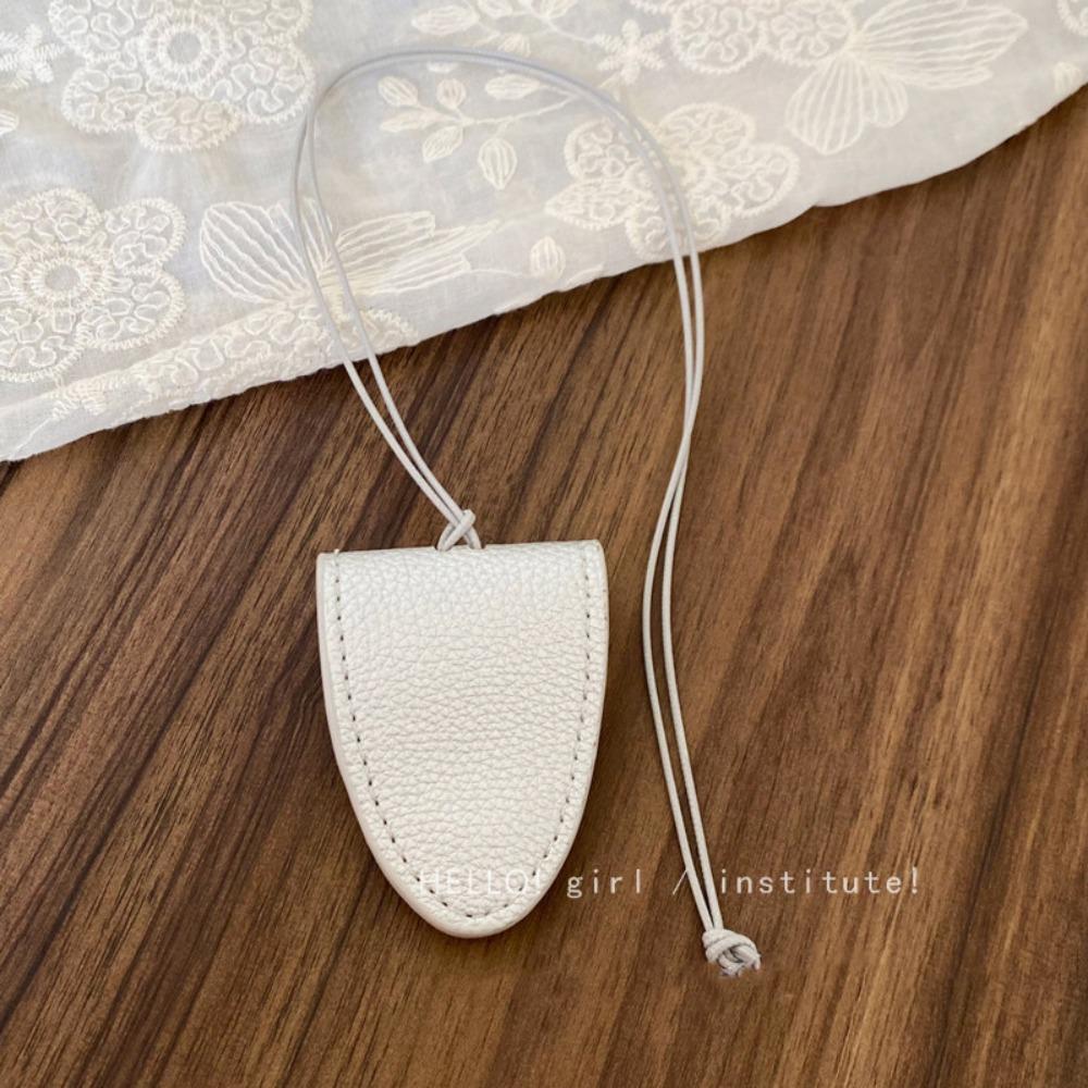 

Pendant Long Necklace Anti-lost Sunglasses Lanyard Pu Leather Magnetic Glasses Clip Girl Style 2