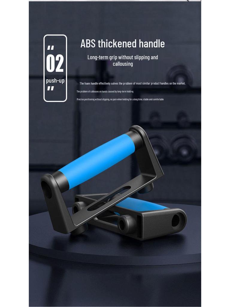 Multifunctional Chest & Muscle Training Board with Push-Up & Dips Stand