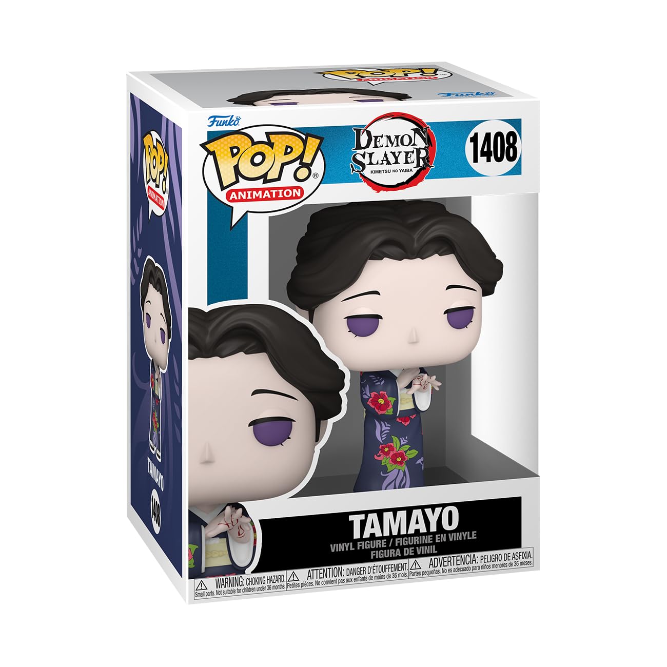 

Funko Animation Demon Slayer Tamayo Action Modern Glossy 1 Pop! - (3.9-inch Figure, Style, Finish, Multicolor) [Ages 15+] [Indoor Use, Piece]
