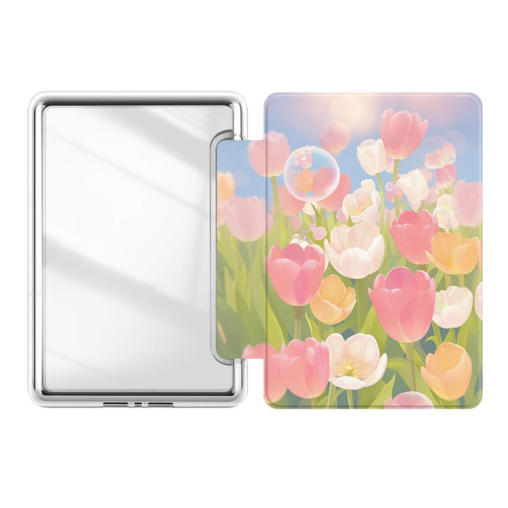 Case for Kobo Clara Colour/BW  (2024) 6-inch Transparent shell ,magnetic side attachment