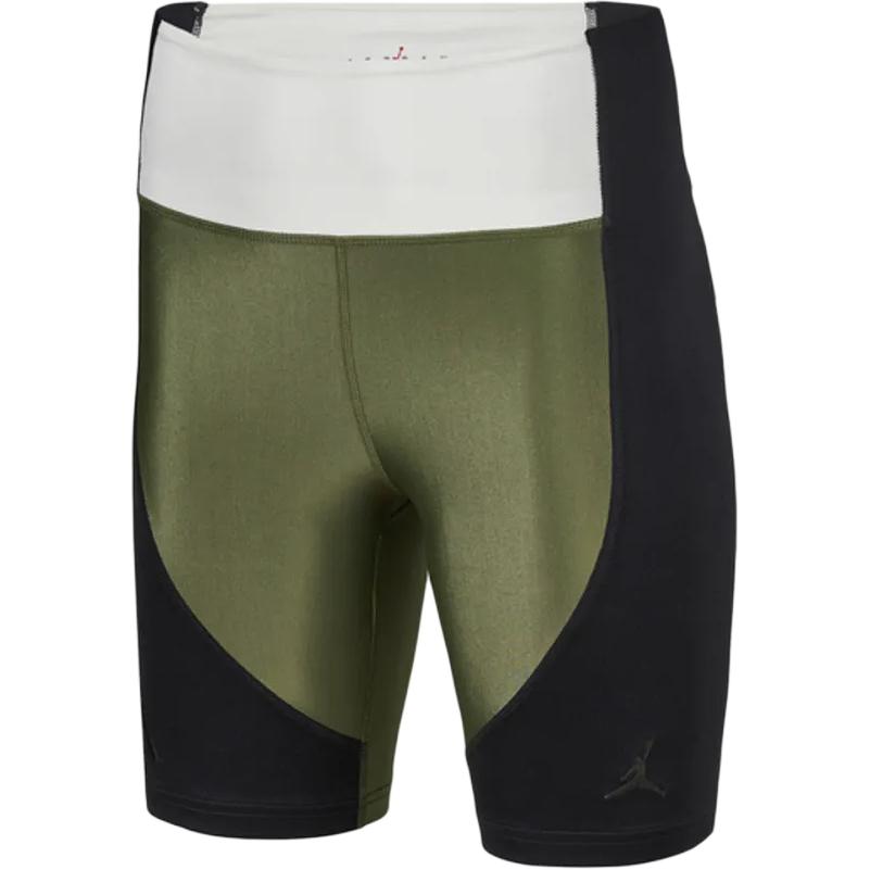 

Женские шорты для фитнеса Air Jordan x Aleali May Collab с цветными блоками, зеленые DJ0626-222 S