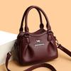 Luxury Designer Women's 3 Layer Tote Sac Large Capacity Commuting Shoulder Crossbody Bags Top Quality Soft Leather Handbags 2026