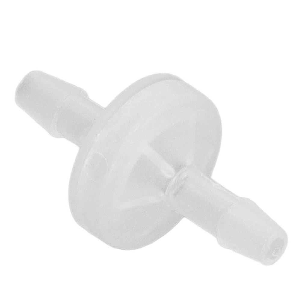 12PCS Aquarium Check Valve Resistance Oil Resistant One Way Valve PP Check Valve for Fish Chemical Industry