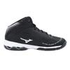 Mizuno Wave Divers DE 2 Fitness Black x White x Light Size 2E Shoes, Indoor, Studio, Gym, Exercise, Gray, 23.5 cm,