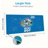 ASTRO BOT Custom Name Large Size Mouse Pad Large Gaming Table Cushion Non-slip Laptop Tablet Big Mousepad XXL Mat Mini PC Playmat With Lock Edge