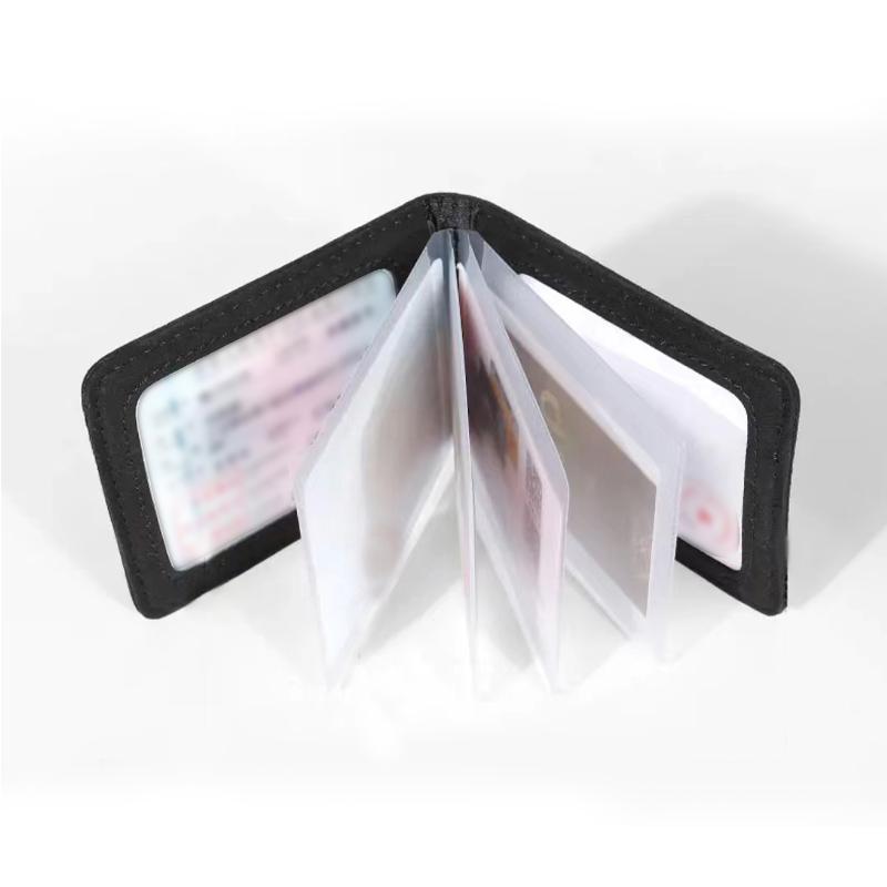 PU Leather Credit Card Case Car Driving Documents Protective Case For Mercedes Benz AMG GLE GLS GLC CLA GLB ML W204 W206 W205 W212 W203