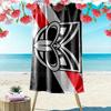 New Zealand Warriors Print Beach Towel, Large Soft Quick Dry Towel for Beach Camping Swimming