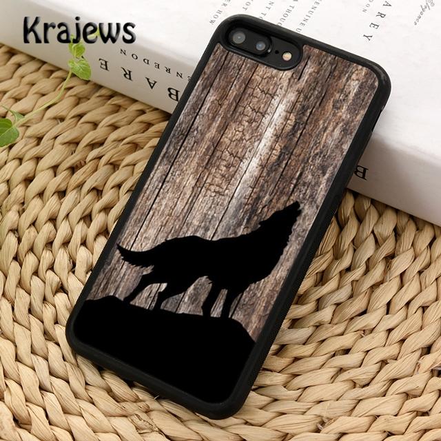 

Krajews Animal Wolf Roar Soft Phone Case Cover For iPhone 17 Air 16 15 14 plus 11 12 13 pro max coque Shell Fundas iPhone 13