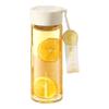 RELEA 450ml Glass Tea Infuser Bottle with Handle