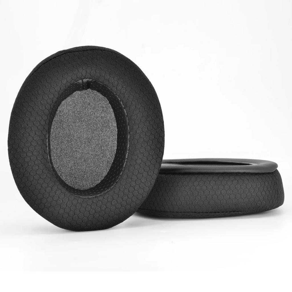 YAYINCC Soft Foam Breathable mesh fabric Ear Pads For Brainwavz HM5  Headset Earmuffs Repairing Parts
