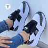 2023 Spring Plus Size Color Block Thick Sole Round Toe Casual Sports Shoes