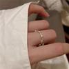 Korean Love Ring Ins Style High-end Design Open Index Finger Ring Ring