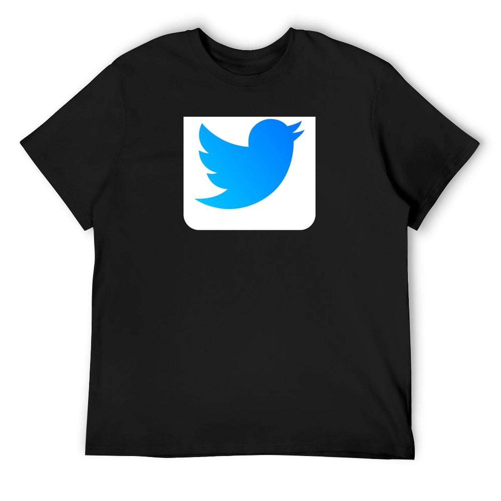 

Twitter Logo T-Shirt quick-drying sublime men workout shirt 4XL
