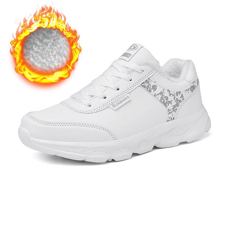 Women's Lightweight Waterproof Leather Running Shoes