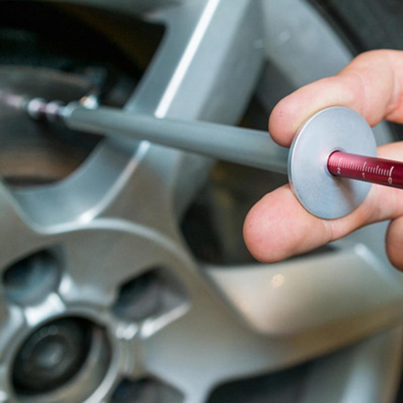 Brake Disc Measuring Tool 0-45mm Aluminum Alloy Thickness Measuring Gauge Wear Test Detection Depth Verniers Caliper For Car