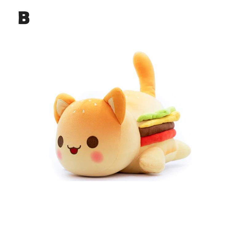 cat burger plush