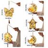 Glowing Rabbit Lanterns Wood Lantern DIY Material Package  Mid-Autumn Festival