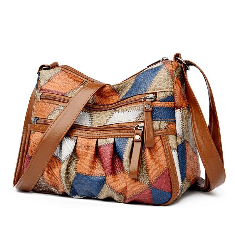 Stylish Multi-layer Casual Messenger Bag