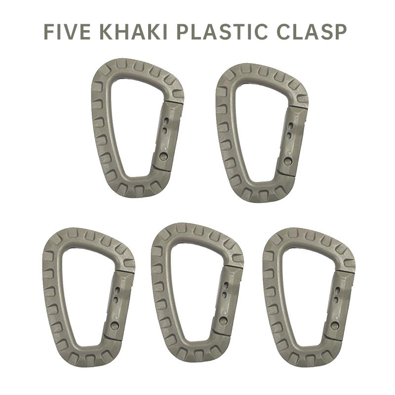 1-5 PCS of key chain outdoor backpack hiking hook, camping hiking bag buckle, outdoor hiking backpack buckle, key D buckle