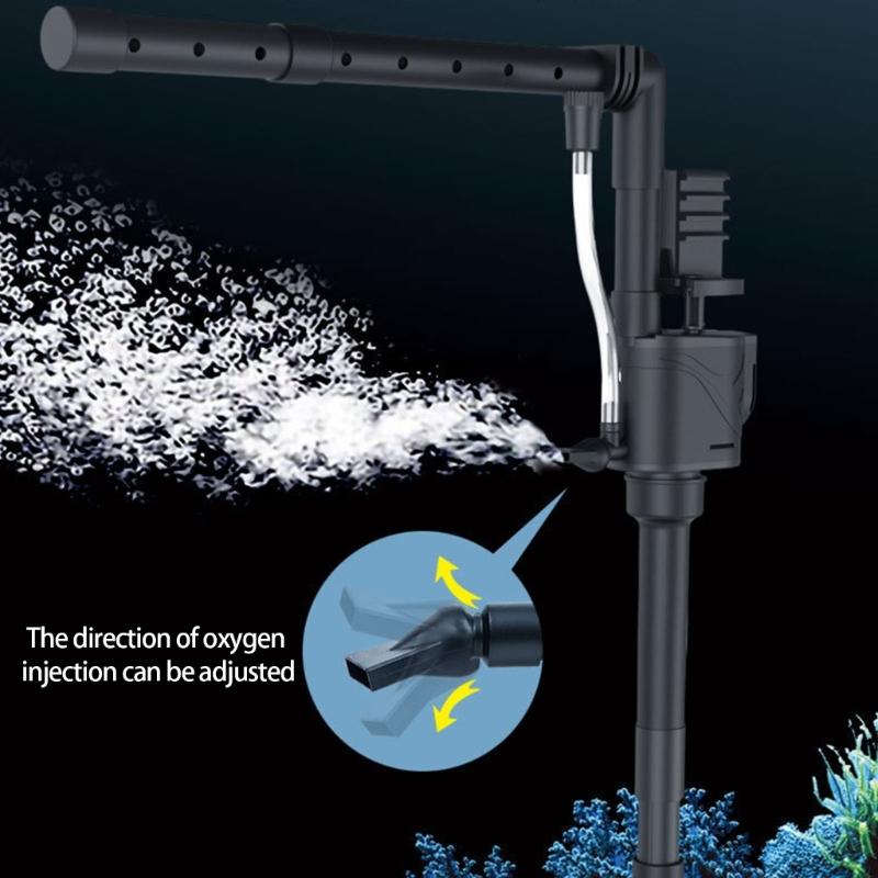 Adjustable Aquarium Wavemaker System for Quiet Setting In Fish Tanks Adjustable Flowing, Suitable for Home Office Use