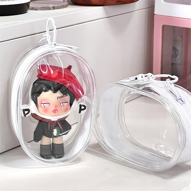 

Утолщенный прозрачный ПВХ Mystery Box Organizer Box Keychain Bag