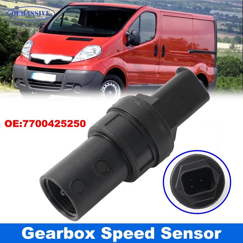 For Vauxhall Vivaro Van 2001-2014 Transmission Gearbox Speed Sensor 3 Pin Vehicle Speed Detector for Speedometer Odometer
