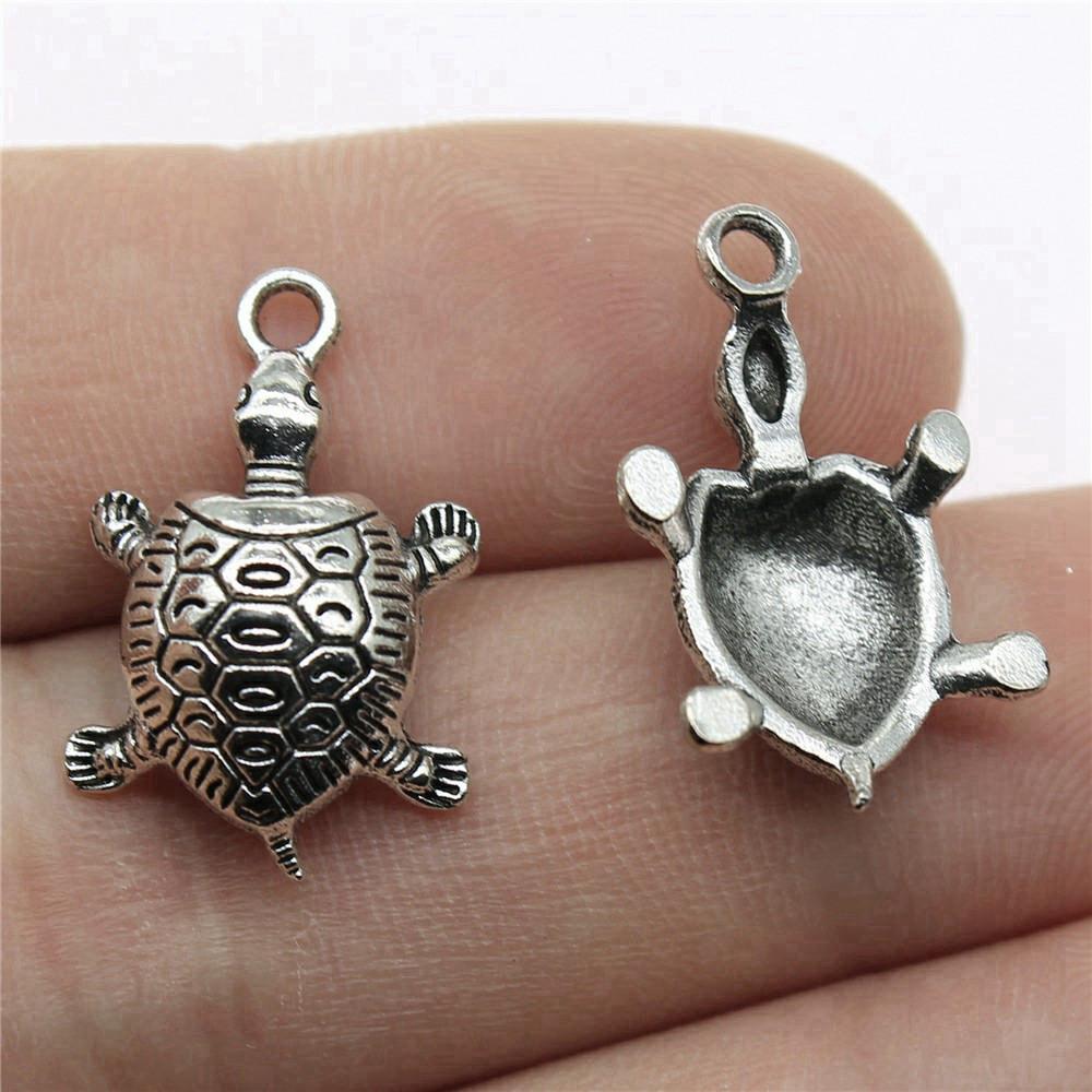 Charms Turtle Sea Turtle Pendants Minimalist Jewelry Components QC133
