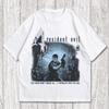Resident Evil 4 Game Graphic T Shirt Character Print Short Sleeve Crew Neck Unisex Casual Streetwear Tees Tops for Men Women