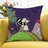 Cartoon G-Goodnight P-unpun World Various Sizes Square Pillow Case For Car Home Bedchamber Decor