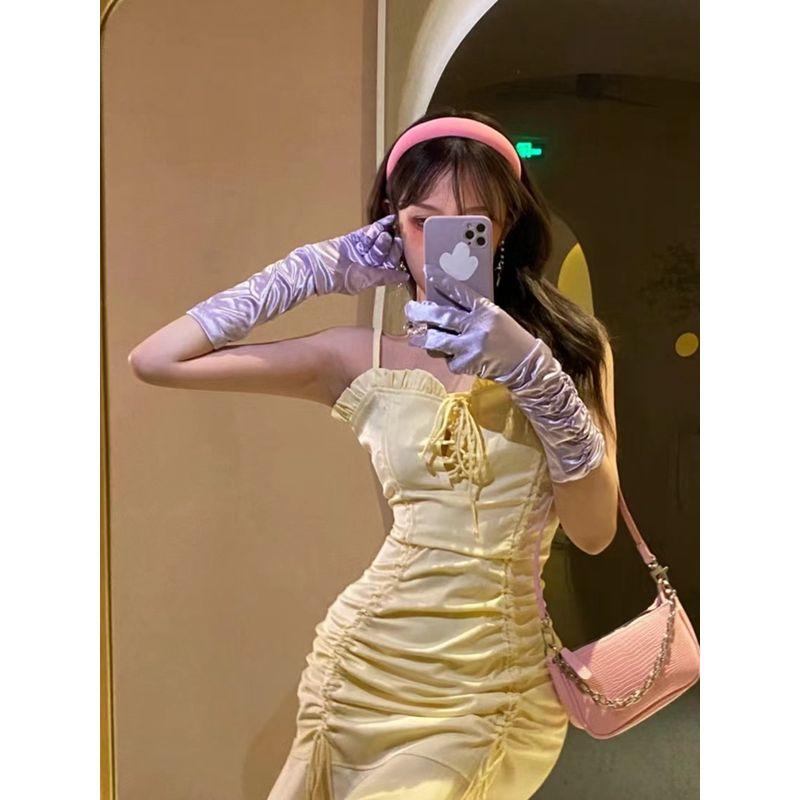 Barbie Pink Dancing Bridal Evening Dress with Fingers Female Wedding Dress