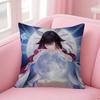 Game CColumbina Genshin cute Impact   Pillow Gift Home Office Decoration Pillow Bedroom Sofa Car Cushion CoverPillow Case
