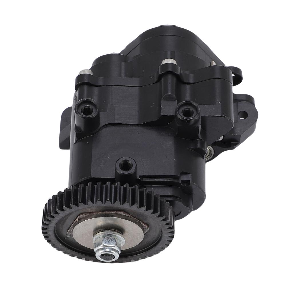 1/10 RC Car Transmission Case Gearbox with 45T Gear Alloy RC Metal Gearbox Assembly for Replacement